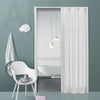 Internal Bi Folding Concertina Accordion Door PVC Sliding Divider Doors Bathroom