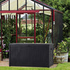 430L Outdoor Storage Box Large Patio Garden Deck Container Chest Tools Furniure