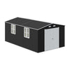 10×16FT Outdoor Storage Shed Tool Room Parking Room Utility Room 4 Windows