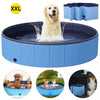 Large Pet Dog Bathtub Puppy Foldable Swimming Pool Portable Paddling Bath Blue