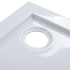 Shower Tray Enclosure Acrylic White w/Free Waste 1200x800mm 1000x800mm 900x700mm