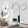 Instant Fast Hot 360° Kitchen Bathroom Electric Tap Faucet Heater Water Heating