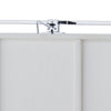 Bathroom Cabinet Mirror Wall Mounted Storage Cupboard Adjustable Shelf Top Light