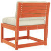 Camerina Garden Sofa with Cushions Wax Brown Solid Wood Pine,Garden R3S7