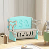 3-in-1 Kids Table and Chair Set Children Activity Bench Plastic Toy Storage Box