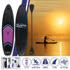 Black Paddle Board 11FT Large SUP Sufboard Kayak Seat Complete Kit 335x84x15cm