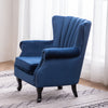 Luxury Occasional Velvet Sofa Couch Chair Seat Armchair Recliner Accent Chair UK