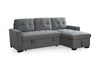 Brand New Universal Grey Corner Sofabed with Storage and Large Sleeping Area