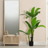 150 CM Artificial Bird of Paradise Plant Fake Tropical Palm Tree Home Decor
