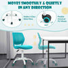 Ergonomic Children Study Chair Kids Desk Chair Adjustable Mesh Chair-Green