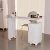 Pro Manicure Nail Art Table Beauty Salon Technician Station Desk Storage Drawers