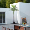 Large Artificial Palm Tree in Pot Fake Plant Outdoor Garden HomeOffice Deco 2.2m