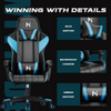 Gaming Chair Ergonomic Racing Chair Swivel Computer Chair with headrest