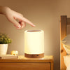 Touch Sensor Night Light LED Bedside Desk Table Lamp Dimmable USB Vbenetfhxbnlif