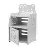 White Bedside Table Cabinet Nightstand Small Side End Table Storage Organizer