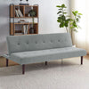 Convertible 3 Seater Sofa Bed Single Sleeper Sofa Couch Settee Sofabed Guest Bed