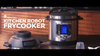 MasterPro Multi Cooker Pressure 6L 12-in-1 Electric 1500W Air Fryer Grill Bake