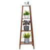 77/97/117cm Tall Bamboo Plant Stand Pot Holder Shelf Corner Side Table