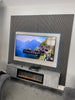 Media Wall Package With 40" Electric Fire & Acoustic panels