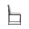Dusk Rae Natural Chenille Set of 2 Dining Chairs RRP £499