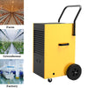 70L Industrial Dehumidifier Mildew Mould Damp Preventer Air Flow 240V --Timer