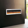 Electric Fire Wall Mounted/Recessed/Freestanding 40inch Electric Fireplace White