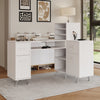 Professional Nail Beauty Station Manicure Desk w/ Dust Collector & Ample Storage