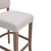 2pc Bar Stool 74cm Height Padded Seat Chairs Breakfast High Counter Barstool Pub