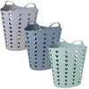 Large Flexible Plastic Laundry Clothing Flexi Washing Storage Basket Organiser
