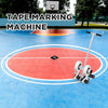 Hand-Push Tape Marking Machine Manual Floor Tape Applicator with Rubber Roller