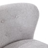 Modern Armchair Soft Fabric Accent Tub Chair Occasional Chair Button Back Lounge