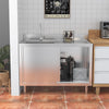 Stainless Steel Catering Sinks Kitchen Work Table Restaurant Commercial Sink
