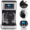 1.5L Filter Coffee Maker Machine + Glass Carafe Instant Anti-Drip 12 Cups 950W