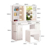 Dressing Table with LED Lights Mirror Vanity Set Makeup Storage Drawer Desk UK