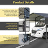 Carport 13x20ft Metal Car Canopy Garage UVProof Waterproof Heavy Duty Anthracite