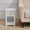 Small Side Table Slim Wooden Sofa End Night Stand Bedside Drawer Storage Cabinet