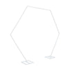 Thick Backdrop Wedding Props Iron Geometric Metal Wedding Arch Background Stand