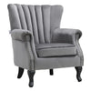 High Wing Back Armchair Accent Chair Fireside Lounge Single Sofa Seat