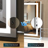 Hollywood Mirror High Definition Bluetooth Speaker LED Bulbs w/10x Totdsvvpnjxbv