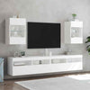 Camerina TV Wall Cabinet with White 40x30x60.5 ,TV Wall Cabinets,Wall R4Y7