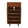 Shoe Storage Cabinet Rack Stand Wooden Cupboard Drawer 2 Door Footwear Organiser