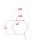 1-14 Hexagon Hex LED Lighting Car Detail Home Garage Workshop Retail Mancave
