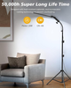 Photography Studio LED Lighting Kit with Light Stand Bag Soft Tube, 180°Adjustab