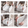 Stackable Folding Wardrobe Organiser Shelf Rack Pantry Closet Storage Box Drawer