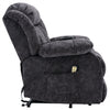Electric Power Lift Recliner Chair Sofa Power Armchair Heated Massage Grey Merax