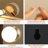 LED Hollywood Makeup Mirror Large Vanity Light Mirror with Dimmable LED Bulbs
