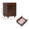 3/5 Drawer Mobile Filing Cabinets Printer Stand Pedestal Lockable Office Cabinet