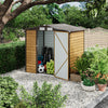 Garden Outdoor Metal Shed Steel Frame Storage Bike Tool Sheds with Lockable Door