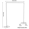 Adjustable 1m 2m 3m Wedding Arch Frame Backdrop Rectangular Stand Party Door Dec