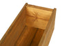 Rectangular Wooden Planters Garden Outdoor Flower Plant Pot Boxes Wood Large